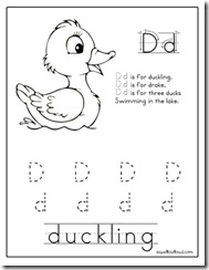Totally Tots: Now I Know My ABC’s ~ Dd is for Duck